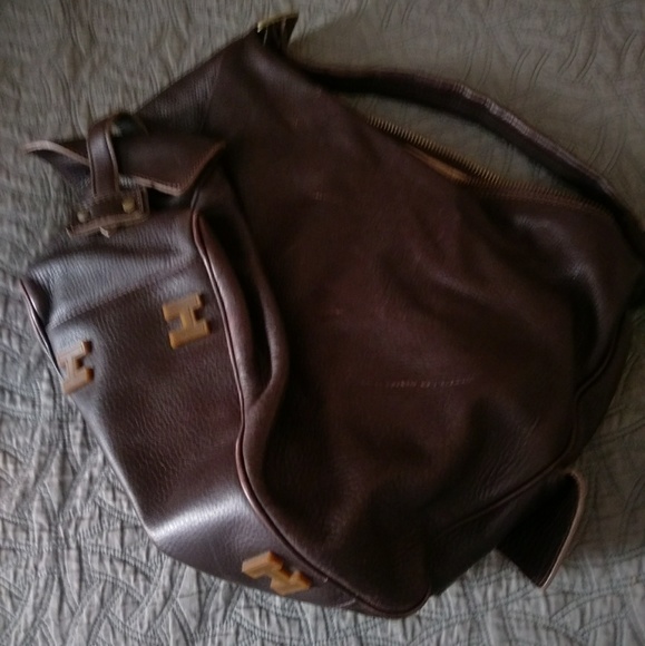 Hunter Handbags - Hunter brown leather bag